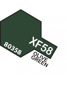 TAMIYA ENAMEL PAINT - XF-58 Olive Green