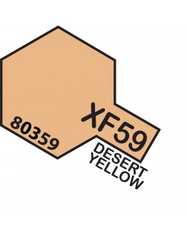 TAMIYA ENAMEL PAINT - XF-59 Desert Yellow