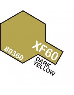 TAMIYA ENAMEL PAINT - XF-60 Dark Yellow