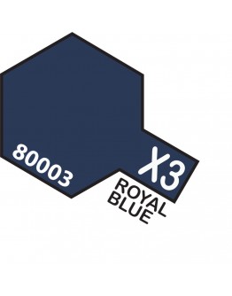 TAMIYA ENAMEL PAINT - X-03 Royal Blue