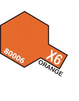 TAMIYA ENAMEL PAINT - X-06 Orange