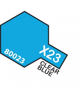 TAMIYA ENAMEL PAINT - X-23 Clear Blue