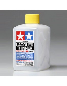 TAMIYA PAINT ACCESSORIES - 87077 - Lacquer Thinner (250ml)