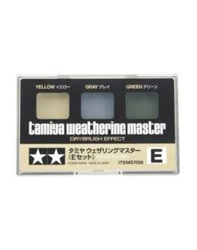 TAMIYA CRAFT TOOLS - 87098 - WEATHERING MASTER SET E - TA87098