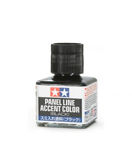 TAMIYA PAINT ACCESSORIES - 87131 - Panel Line Accent Color Black (40ml)