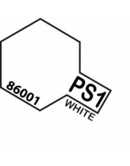 TAMIYA POLYCARBONATE SPRAY CANS - PS-01 White