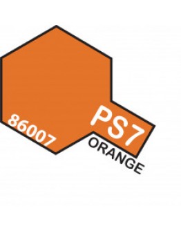 TAMIYA POLYCARBONATE SPRAY CANS - PS-07 Orange