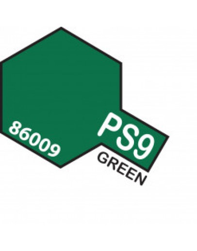 TAMIYA POLYCARBONATE SPRAY CANS - PS-09 Green