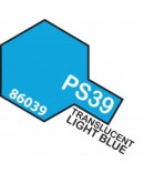 TAMIYA POLYCARBONATE SPRAY CANS - PS-39 Translucent Light Blue