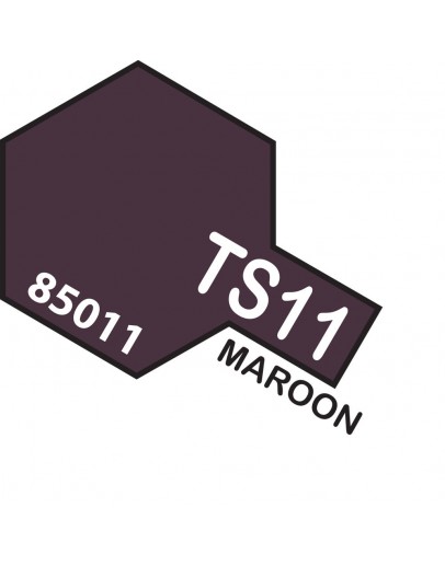 TAMIYA SPRAY CANS - TS-11 Maroon 