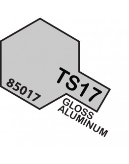 TAMIYA SPRAY CANS - TS-17 Gloss Aluminum 