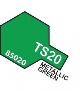 TAMIYA SPRAY CANS - TS-20 Metallic Green