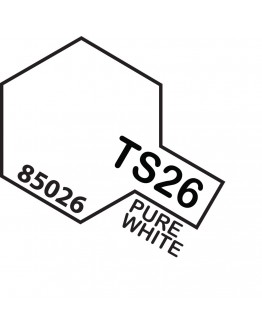 TAMIYA SPRAY CANS - TS-26 Pure White