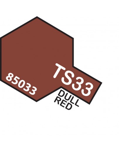 TAMIYA SPRAY CANS - TS-33 Dull Red