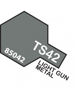 TAMIYA SPRAY CANS - TS-42 Light Gun Metal