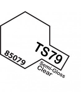 TAMIYA SPRAY CANS - TS-79 Semi-Gloss Clear 