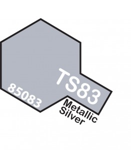 TAMIYA SPRAY CANS - TS-83 Metallic Silver