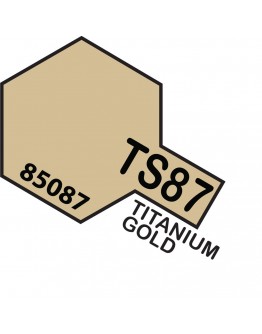 TAMIYA SPRAY CANS - TS-87 Titanium Gold