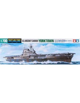 TAMIYA 1/700 WATER LINE SERIES SCALE MODEL KIT 31712 - USS YORKTOWN TA31712
