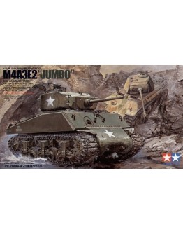 TAMIYA 1/35 SCALE MODEL KIT 35139 M4A3E2 JUMBO US ASSAULT TANK