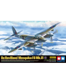 TAMIYA 1/32 SCALE MODEL KIT 60326 De Havilland Mosquito FB Mk.VI (RAAF Markings included)