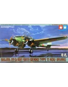 TAMIYA 1/48 SCALE MODEL AIRCRAFT KIT - 61093 - Nakajima J1N1-Sa GEKKO TYPE 11 KOU TA61093