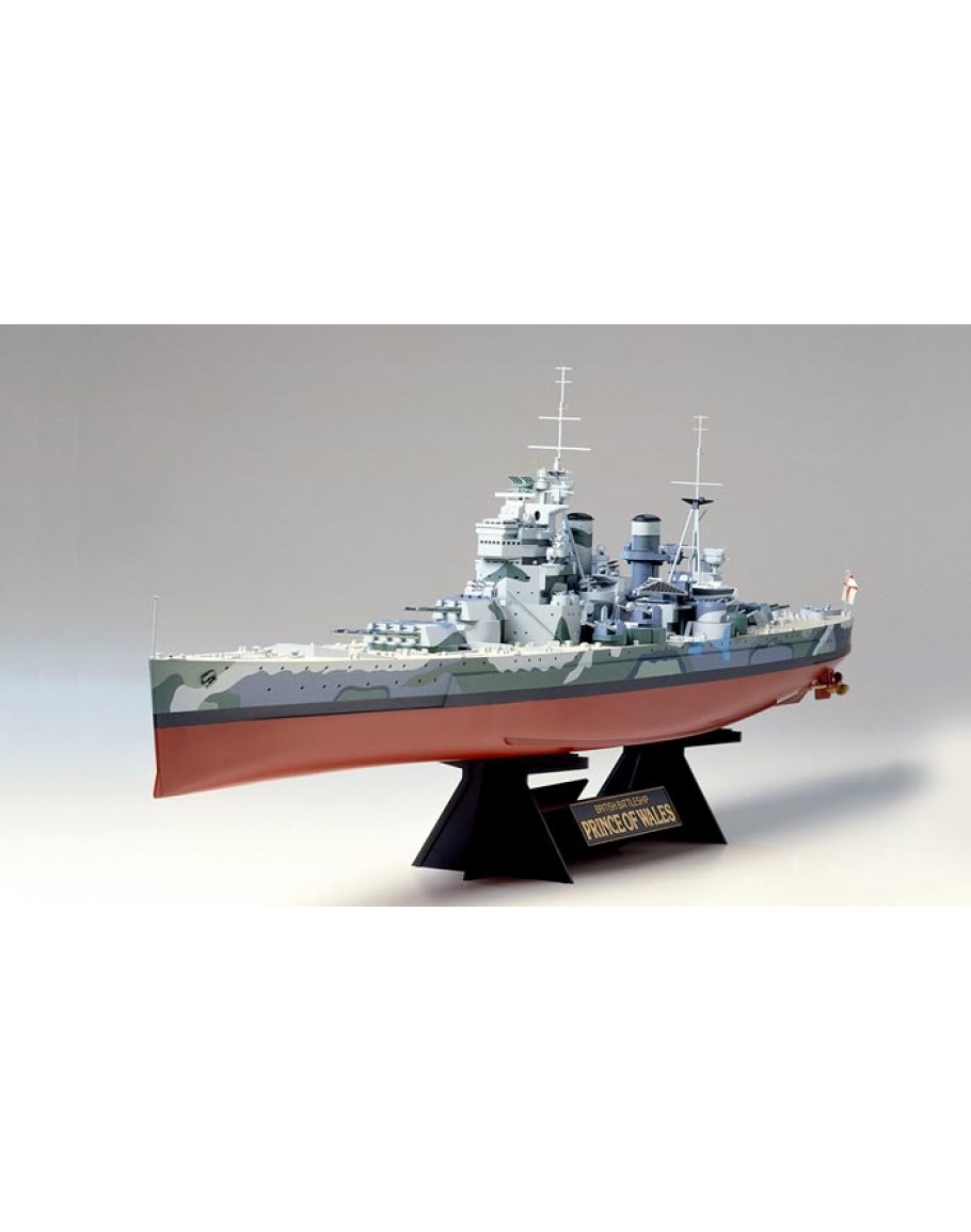 TAMIYA 1/350 SCALE MODEL KIT British Battleship Prince Of Wales