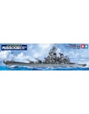 TAMIYA 1/350 SCALE MODEL KIT 78029 - U.S. Battleship BB-63 Missouri 