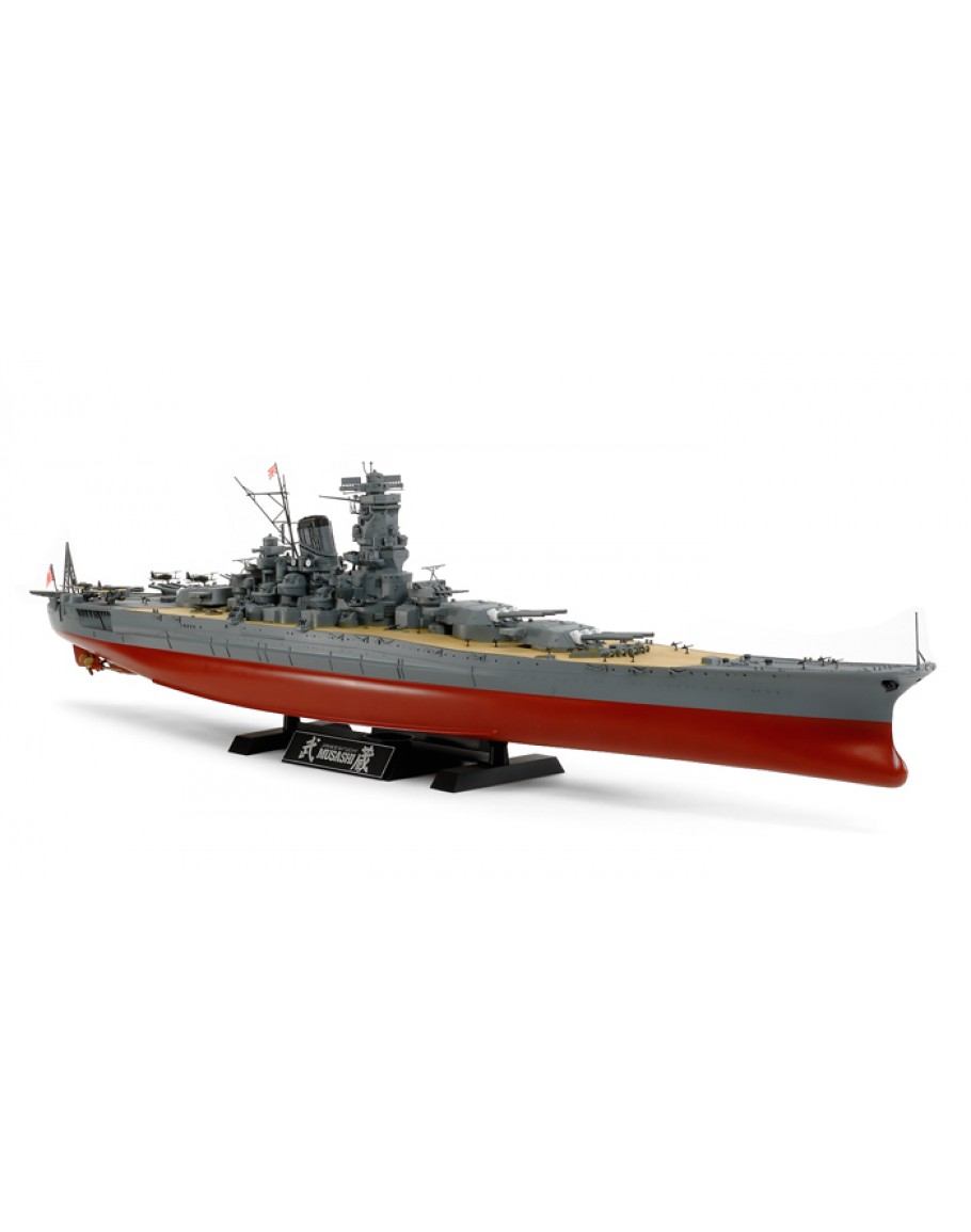 TAMIYA 1/350 SCALE MODEL KIT Japanese Battleship Musashi