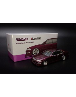 TARMAC 1/64 SCALE DIE-CAST MODEL CAR - TW64G024PU - VERTEX TOYOTA MARK II JZX100