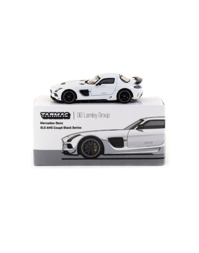 TARMAC 1/64 SCALE DIE-CAST MODEL CAR - TW64G027WH - MERCEDES-BENZ SLS AMG COUPE BLACK SERIES