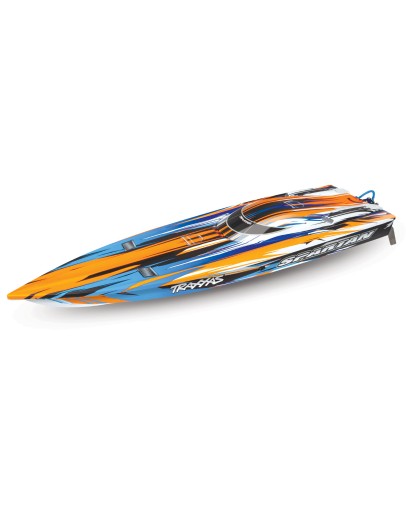 TRAXXAS RC BOAT - 570764 SPARTAN BRUSHLESS (80KPH SPEED)  TRAX570764
