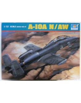 TRUMPETER 1/32 SCALE MODEL AIRCRAFT KIT - 02215 A-10A N/AW 2 SEAT TRAINER TR02215 