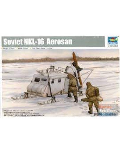 TRUMPETER 1/35 PLASTIC MILITARY FIGURES - 02337 - SOVIET NKL-16 AEROSAN TR02337