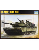 TRUMPETER 1/16 SCALE MILITARY MODEL KIT - 00926 - US M1A1 AIM MBT 