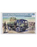 TRUMPETER 1/35 PLASTIC MILITARY MODEL KIT - 01004 - M1078 LIGHT MEDIUM TACTICAL VEHICLE [LMTV] STANDARD CARGO TRUCK