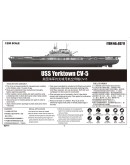 TRUMPETER 1/200 SCALE MODEL SHIP KIT - 03711 - USS Yorktown CV-5 - NO ONLINE ORDERING - REFER DESCRIPTION BELOW