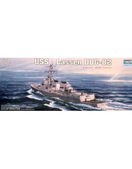 TRUMPETER 1/350 SCALE MODEL SHIP KIT  - 04526 - USS ARLEIGH BURKE CLASS MISSILE DESTROYER DDG-82 USS LASSEN