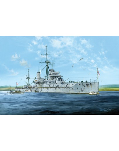 TRUMPETER 1/350 SCALE MODEL SHIP KIT - 05329 - BRITISH BATTLESHIP HMS ...