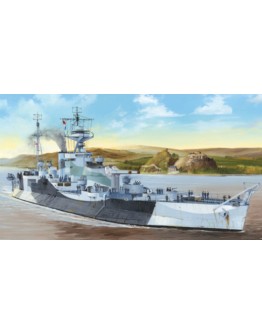TRUMPETER 1/350 SCALE MODEL SHIP KIT - 05336 - BRITISH ROBERTS CLASS MONITOR - HMS ABERCROBIE