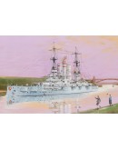 TRUMPETER 1/350 SCALE MODEL SHIP KIT - 05305 - Schleswig-Holstein Battleship 1908