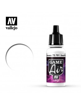 VALLEJO GAME AIR ACRYLIC PAINT - 72.701 - DEAD WHITE (17ML)