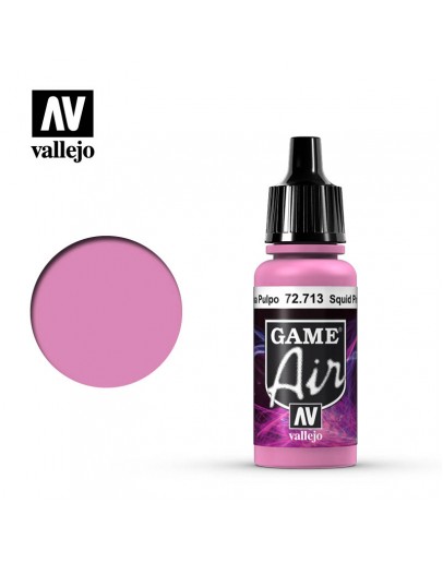 VALLEJO GAME AIR ACRYLIC PAINT - 72.713 - SQUID PINK (17ML)