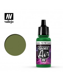 VALLEJO GAME AIR ACRYLIC PAINT - 72.730 - GOBLIN GREEN (17ML)