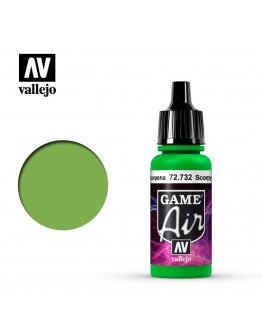 VALLEJO GAME AIR ACRYLIC PAINT - 72.732 - ESCORPENA GREEN (17ML)
