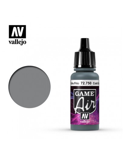 VALLEJO GAME AIR ACRYLIC PAINT - 72.750 - COLD GREY (17ML)