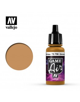 VALLEJO GAME AIR ACRYLIC PAINT - 72.756 - GLORIOUS GOLD (17ML)