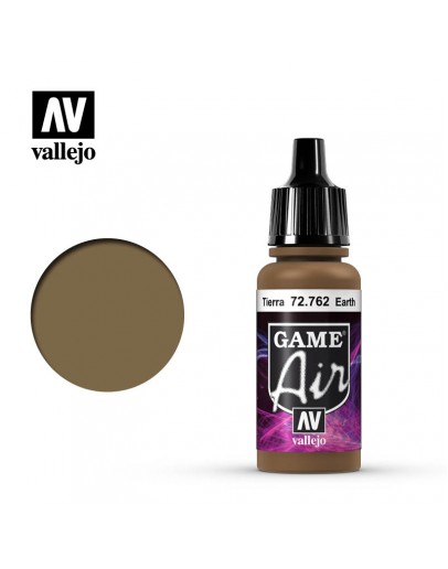 VALLEJO GAME AIR ACRYLIC PAINT - 72.762 - EARTH (17ML)