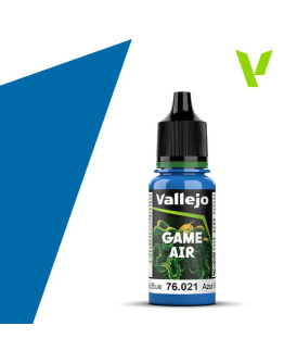 VALLEJO GAME AIR ACRYLIC PAINT - 76.021 - MAGIC BLUE (18ML)