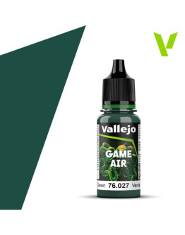 VALLEJO GAME AIR ACRYLIC PAINT - 76.027 - SCURVY GREEN (18ML)